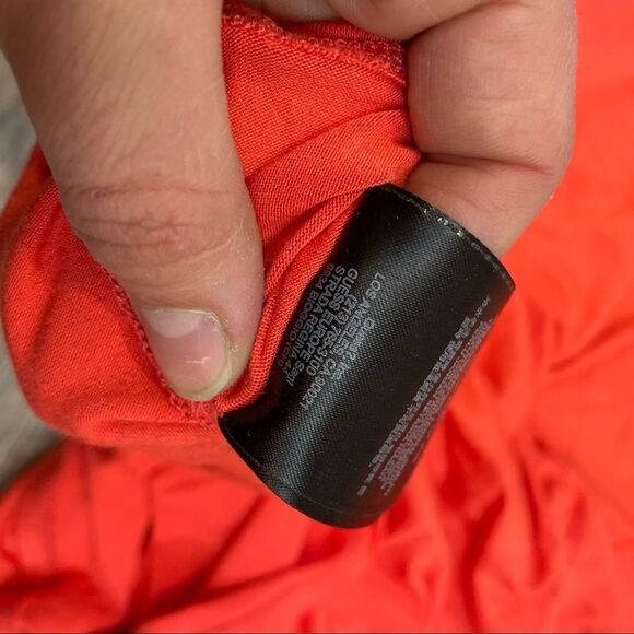 Marciano Red Embellished V-Neck Long Dolman sleeves top - Picture 7 of 7